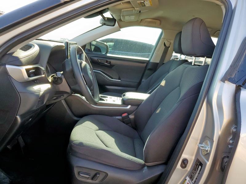 5TDCZRAHXNS099393 - 2022 TOYOTA HIGHLANDER L SILVER photo 7