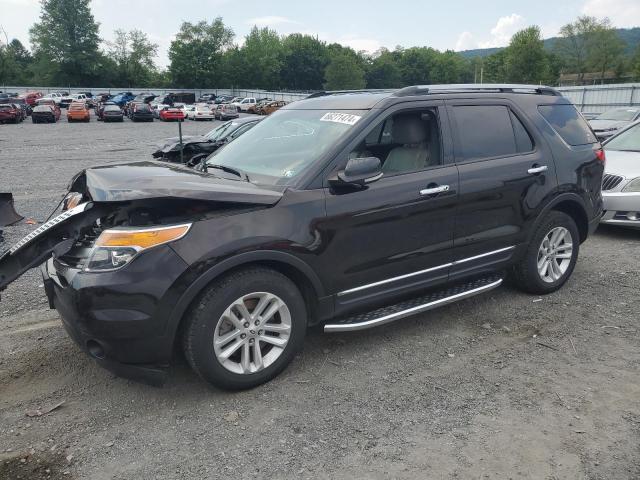 1FM5K8D88DGC58368 - 2013 FORD EXPLORER XLT BLACK photo 1