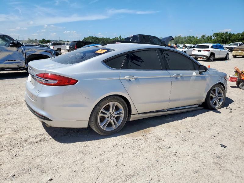 3FA6P0HDXJR180513 - 2018 FORD FUSION SE 银色 照片 3