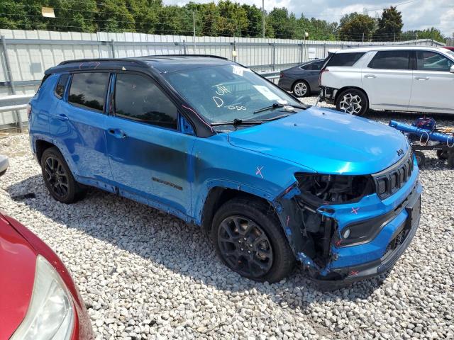 3C4NJDBB9NT191825 - 2022 JEEP COMPASS LATITUDE BLUE photo 4