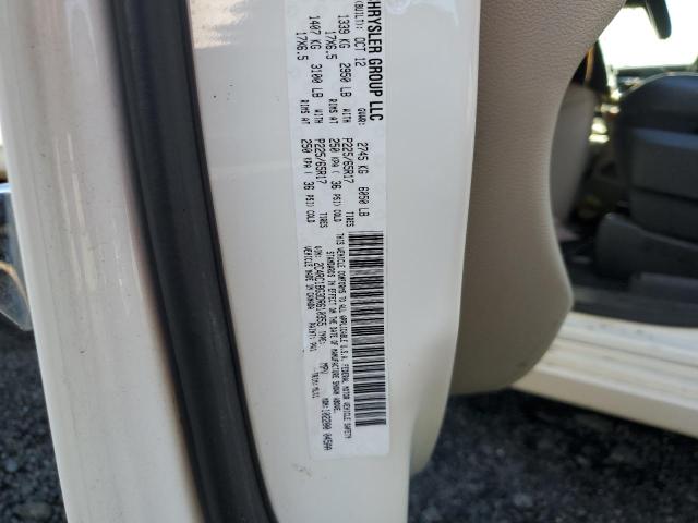 2C4RC1BG3DR610355 - 2013 CHRYSLER TOWN & COU TOURING 白色 照片 14