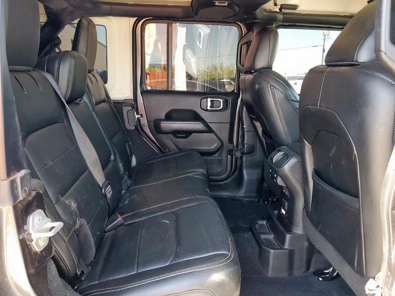 1C4HJXEN7KW621622 - 2019 JEEP WRANGLER UNLIMITED SAHARA ნაცრისფერი ფოტო 11