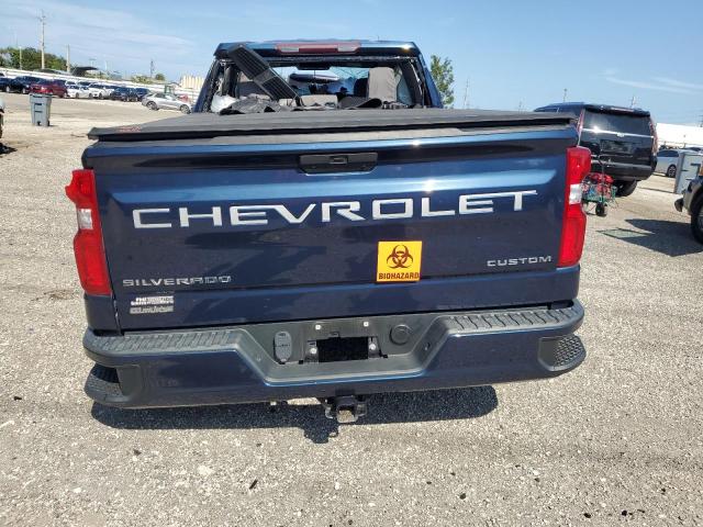 1GCRWBEK0LZ213803 - 2020 CHEVROLET SILVERADO C1500 CUSTOM BLUE photo 6