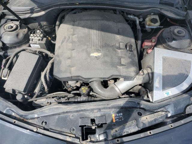 2G1FC1E32D9220223 - 2013 CHEVROLET CAMARO LT BLACK photo 11