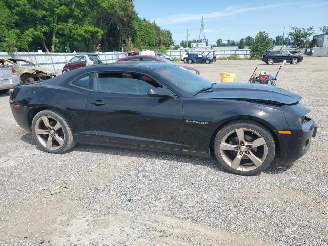 2G1FC1E32D9220223 - 2013 CHEVROLET CAMARO LT BLACK photo 4