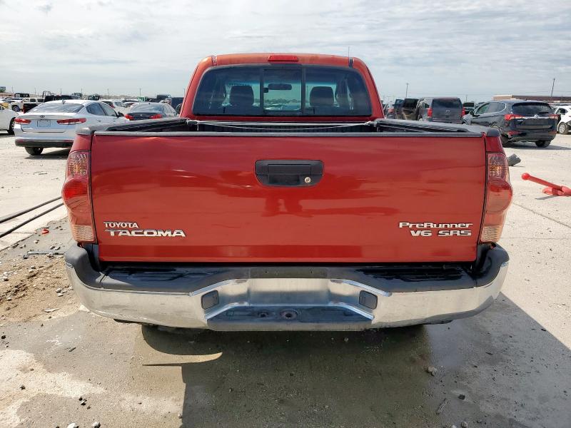 5TETU62N27Z342556 - 2007 TOYOTA TACOMA PRERUNNER ACCESS CAB BURGUNDY photo 6