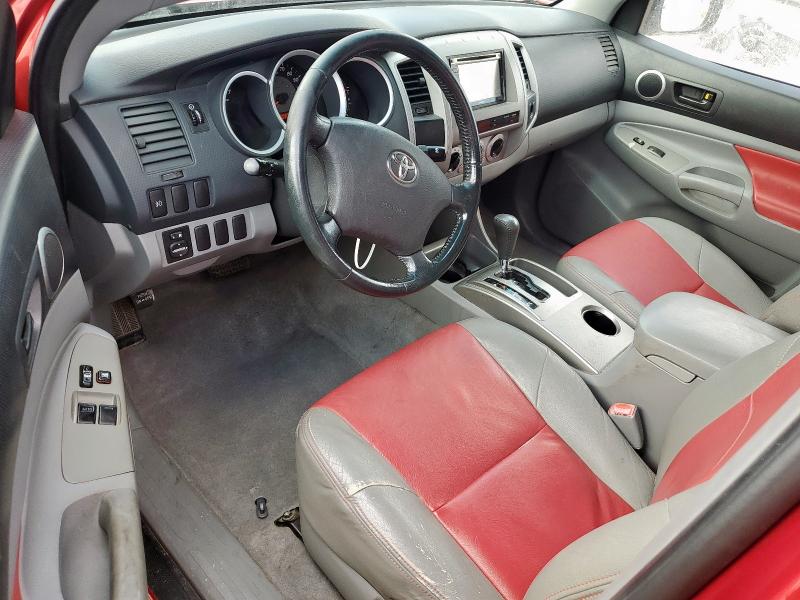 5TETU62N27Z342556 - 2007 TOYOTA TACOMA PRERUNNER ACCESS CAB BURGUNDY photo 8