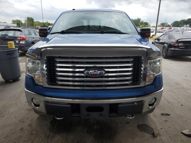 1FTEW1E87AFB73523 - 2010 FORD F150 SUPERCREW BLUE photo 5