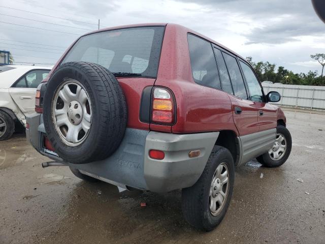 JT3GP10VXY0048388 - 2000 TOYOTA RAV4 RED photo 3