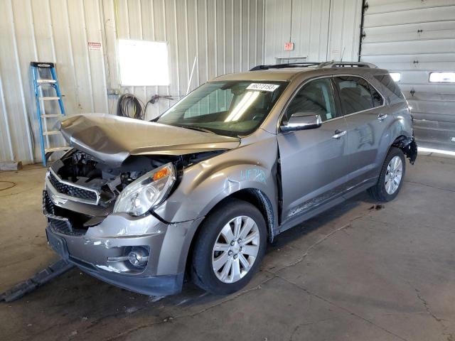 2CNFLGECXB6441959 - 2011 CHEVROLET EQUINOX LTZ GRAY photo 1