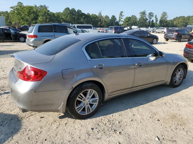 JN1CV6AR8AM458865 - 2010 INFINITI G37 GRAY photo 3