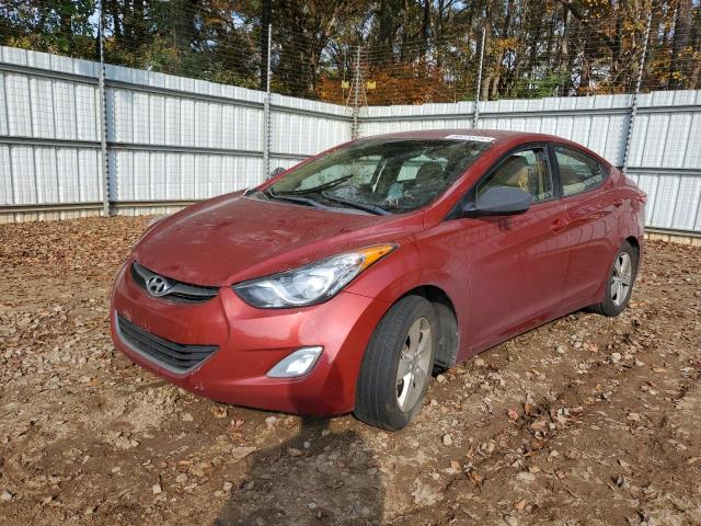 KMHDH4AE8DU865403 - 2013 HYUNDAI ELANTRA GLS RED photo 2