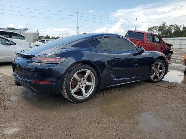 WP0AA2A84HS270849 - 2017 PORSCHE CAYMAN BLUE photo 3