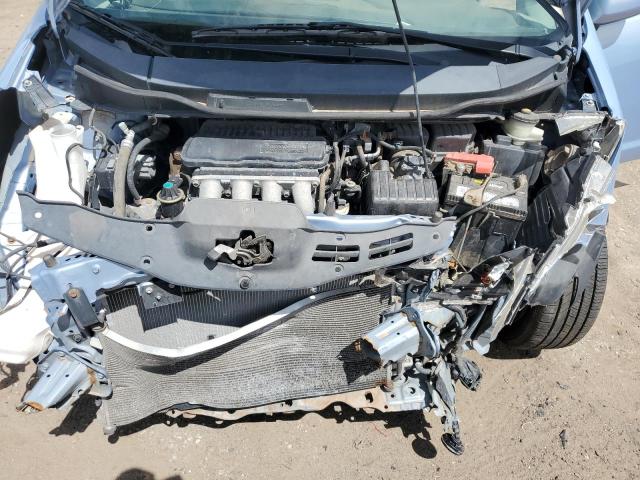 JHMGE8H4XAC008708 - 2010 HONDA FIT SPORT BLUE photo 11