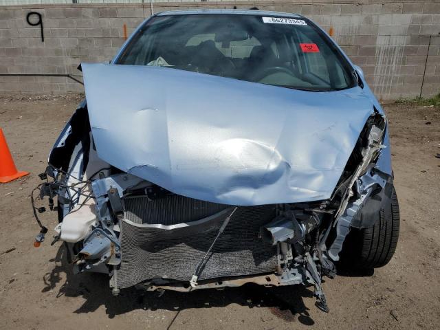 JHMGE8H4XAC008708 - 2010 HONDA FIT SPORT BLUE photo 5