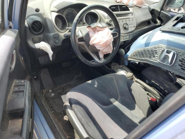 JHMGE8H4XAC008708 - 2010 HONDA FIT SPORT BLUE photo 8