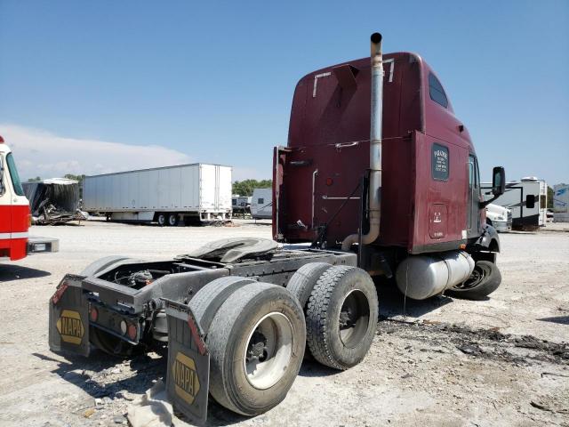 1XP7DU9X71D539296 - 2001 PETERBILT 387 RED photo 4