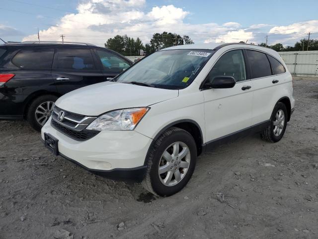 JHLRE4H45BC002368 - 2011 HONDA CR-V SE WHITE photo 1