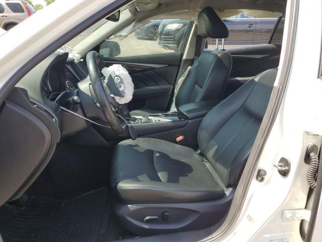 JN1EV7AR4JM443097 - 2018 INFINITI Q50 LUXE WHITE photo 7