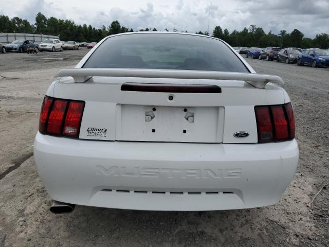 1FAFP40664F145473 - 2004 FORD MUSTANG WHITE photo 6