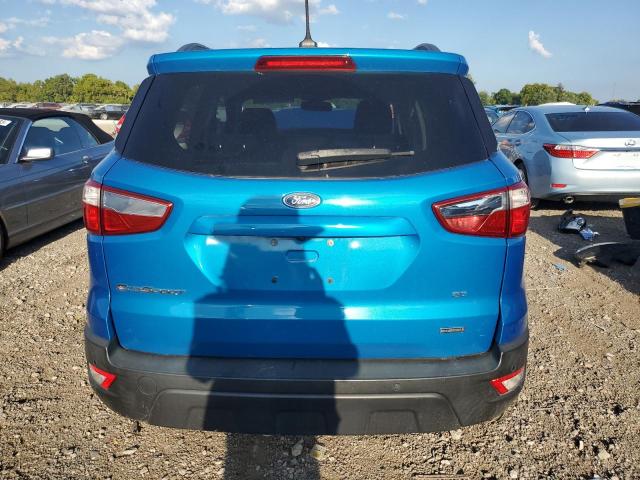 MAJ3P1TE7JC217346 - 2018 FORD ECOSPORT SE BLUE photo 6