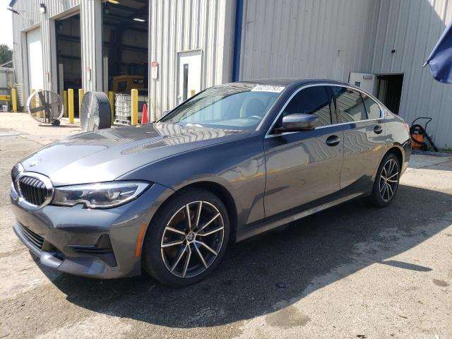 3MW5R7J01M8B95974 - 2021 BMW 330XI GRAY photo 1