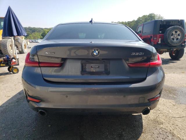 3MW5R7J01M8B95974 - 2021 BMW 330XI GRAY photo 6