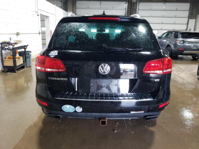 WVGEF9BP3DD001320 - 2013 VOLKSWAGEN TOUAREG V6 BLACK photo 6