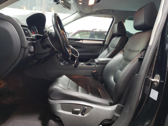 WVGEF9BP3DD001320 - 2013 VOLKSWAGEN TOUAREG V6 BLACK photo 7