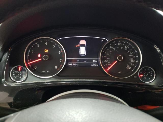 WVGEF9BP3DD001320 - 2013 VOLKSWAGEN TOUAREG V6 BLACK photo 9