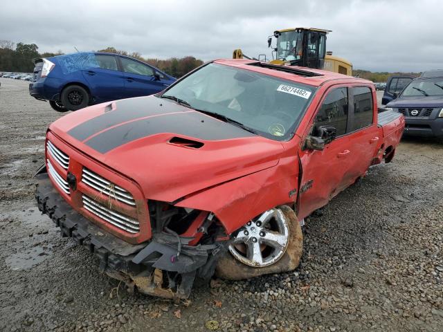 1C6RR7MT7GS259679 - 2016 RAM 1500 SPORT RED photo 9