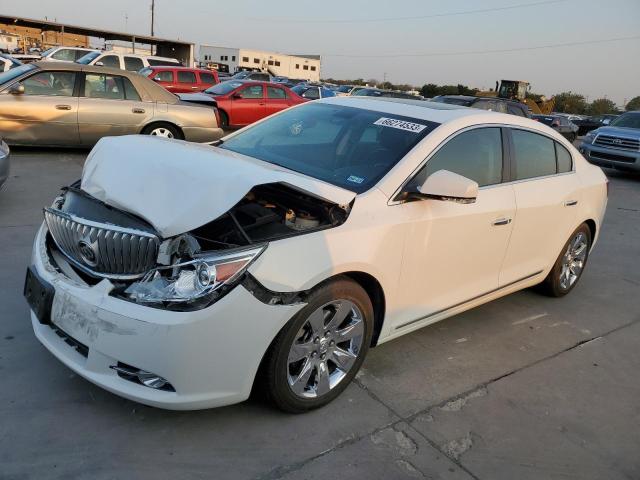 1G4GE5ED1BF113525 - 2011 BUICK LACROSSE CXS WHITE photo 1