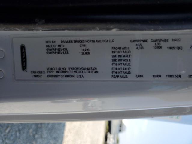 1FVACWD23NHNF8329 - 2022 FREIGHTLINER M2 106 MEDIUM DUTY WHITE photo 13