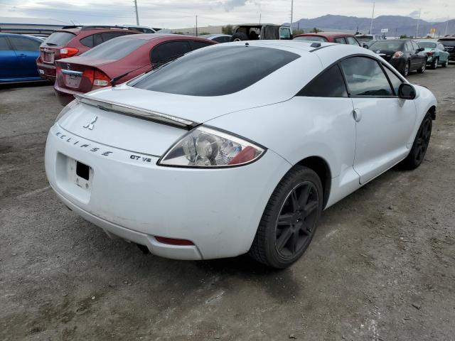 4A3AK34T08E033080 - 2008 MITSUBISHI ECLIPSE GT WHITE photo 4