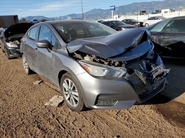 3N1CN8EV4LL842044 - 2020 NISSAN VERSA SV GRAY photo 4