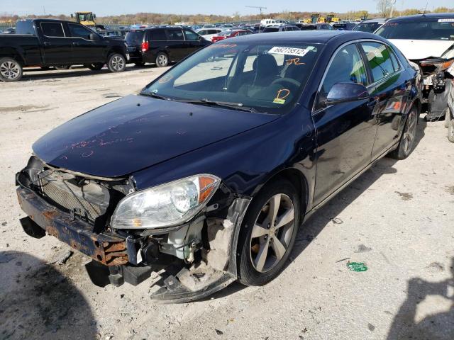 1G1ZC5E16BF321997 - 2011 CHEVROLET MALIBU 1LT BLUE photo 2