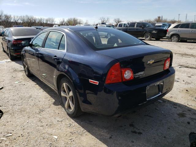 1G1ZC5E16BF321997 - 2011 CHEVROLET MALIBU 1LT BLUE photo 3
