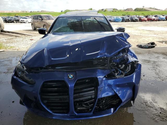 WBS43AY0XRFR79600 - 2024 BMW M3 COMPETITION BLUE photo 5