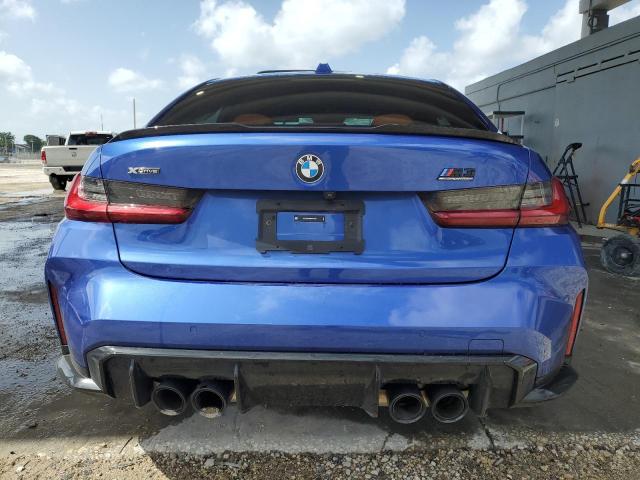 WBS43AY0XRFR79600 - 2024 BMW M3 COMPETITION BLUE photo 6