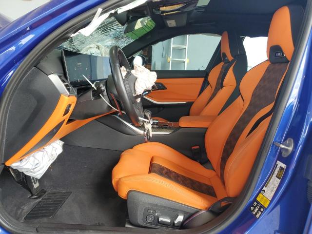 WBS43AY0XRFR79600 - 2024 BMW M3 COMPETITION BLUE photo 7