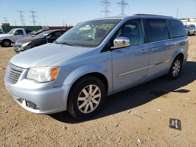 2C4RC1BG9DR564482 - 2013 CHRYSLER TOWN & COU TOURING 蓝色 照片 1