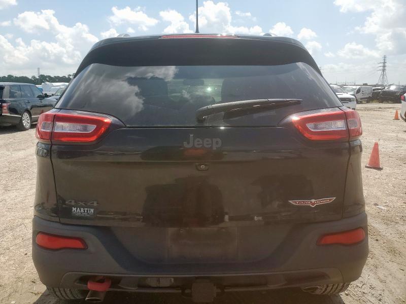 1C4PJMBS8GW243774 - 2016 JEEP CHEROKEE TRAILHAWK შავი ფოტო 6