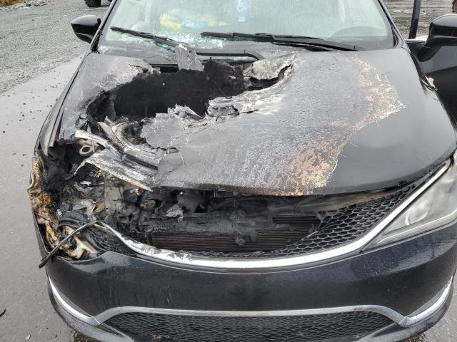 2C4RC1BG2HR702613 - 2017 CHRYSLER PACIFICA TOURING L Սև լուսանկար 12