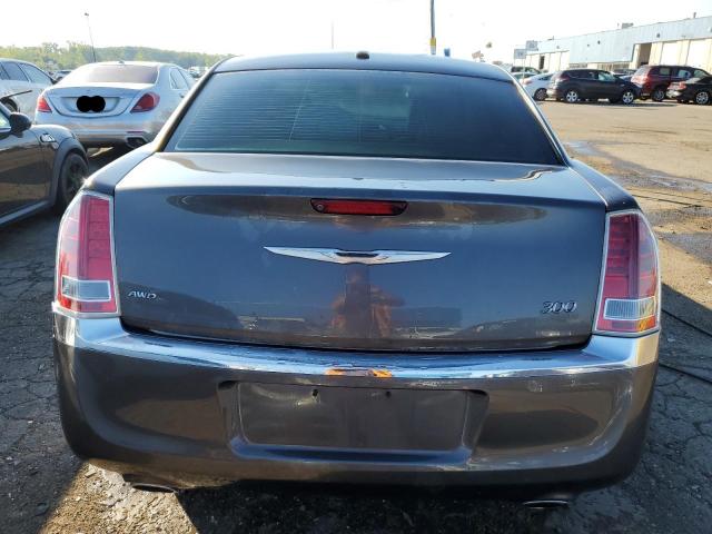 2C3CCARG0DH703775 - 2013 CHRYSLER 300 GRAY photo 6