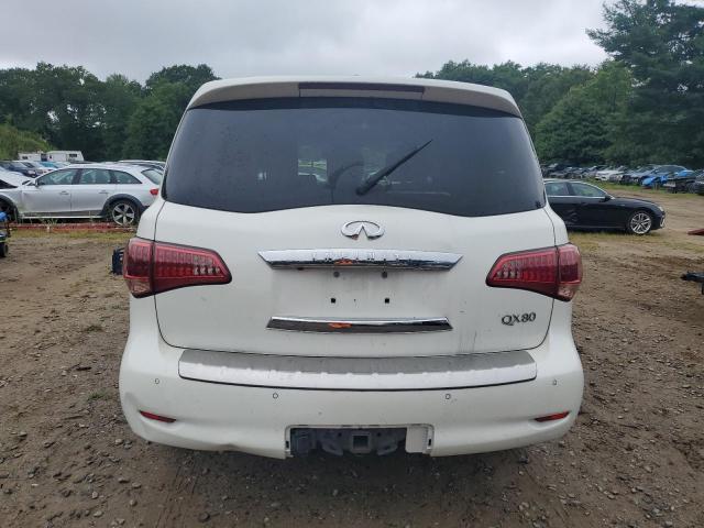 JN8AZ2NC5G9400686 - 2016 INFINITI QX80 WHITE photo 6