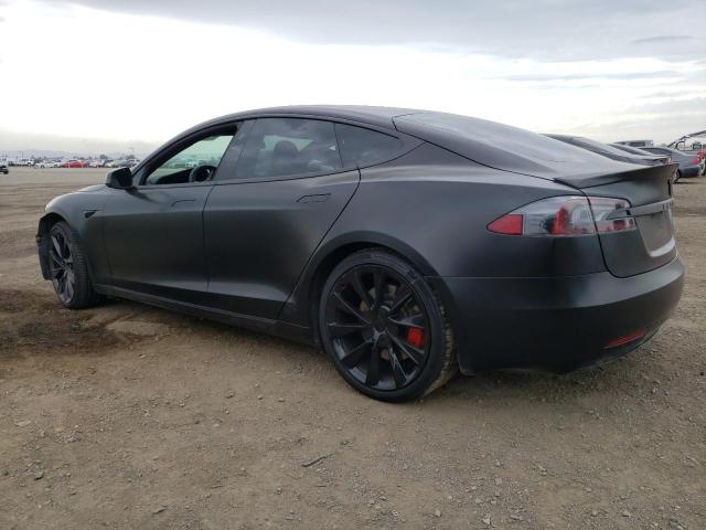 5YJSA1E2XJF260396 - 2018 TESLA MODEL S Սև լուսանկար 2