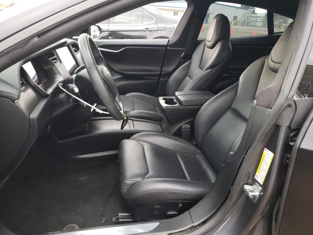 5YJSA1E2XJF260396 - 2018 TESLA MODEL S Սև լուսանկար 7