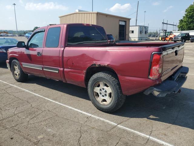 1GCEC19V86Z298738 - 2006 CHEVROLET SILVERADO C1500 RED photo 2