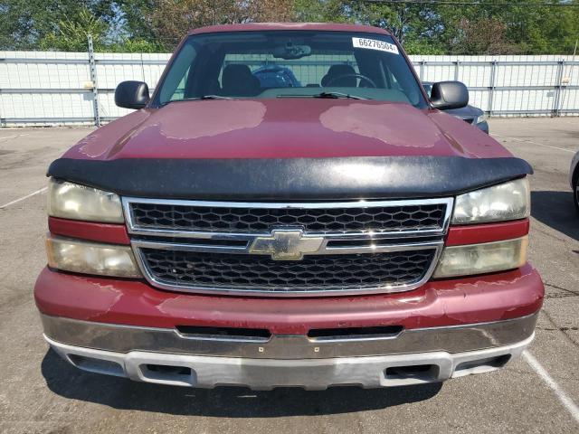 1GCEC19V86Z298738 - 2006 CHEVROLET SILVERADO C1500 RED photo 5