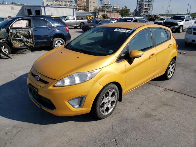 3FADP4FJ6BM156604 - 2011 FORD FIESTA SES GOLD photo 1